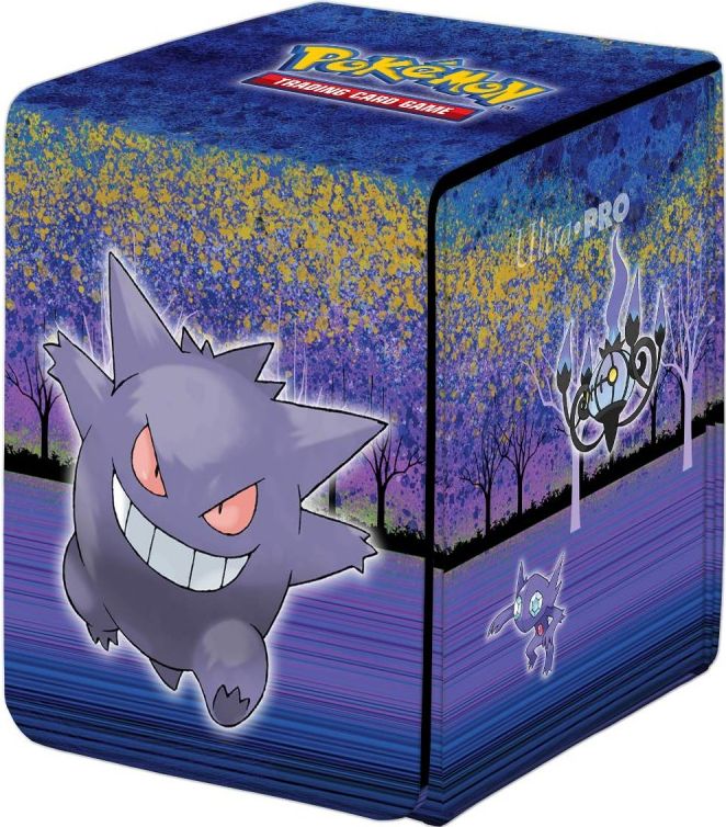 Pudełko na karty Ultra-Pro: Pokémon - Alcove Flip Deck Box - Gallery Series - Haunted Hollow