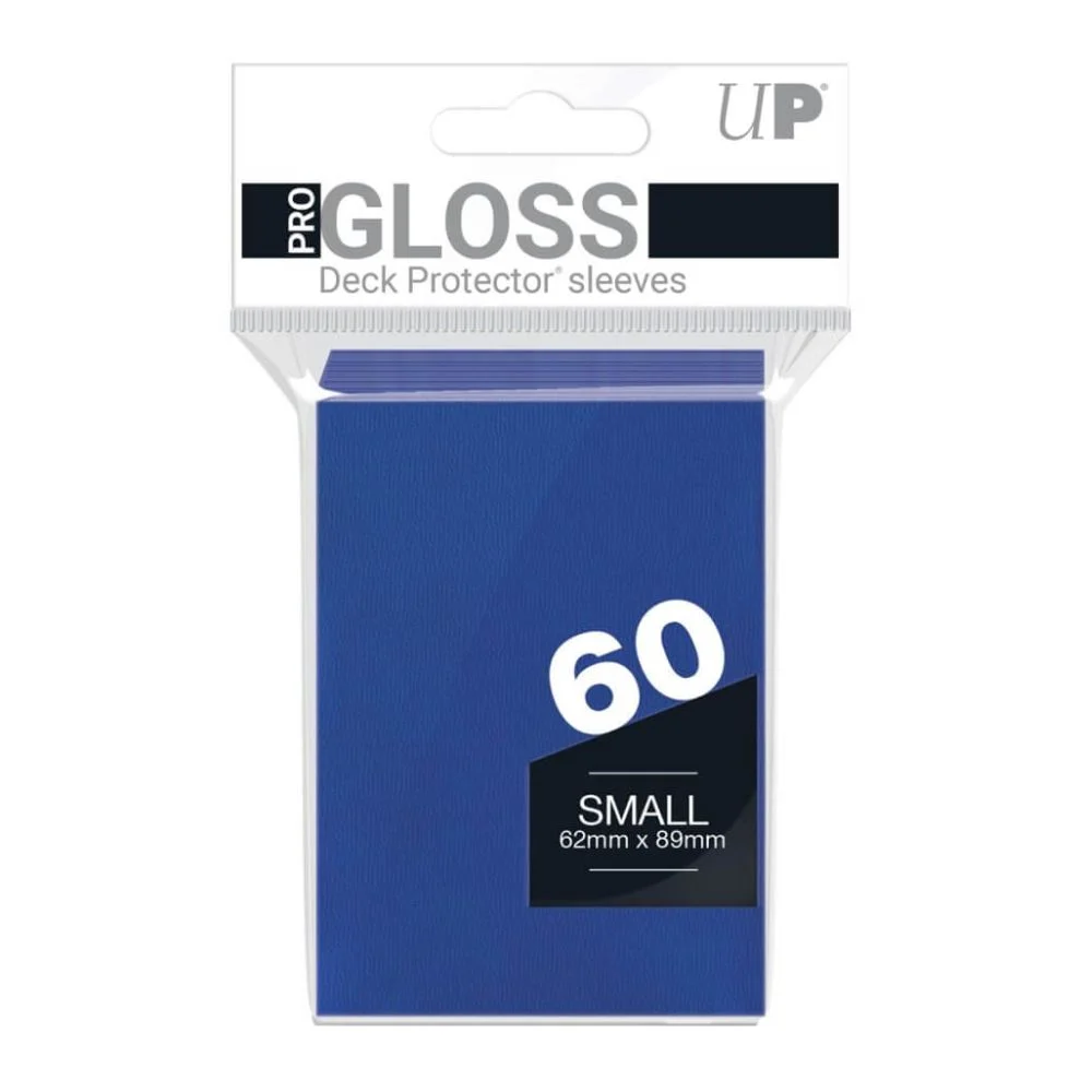 Koszulki na karty Ultra-Pro Pro-Gloss Small 62x89 mm 60 sztuk (Blue)