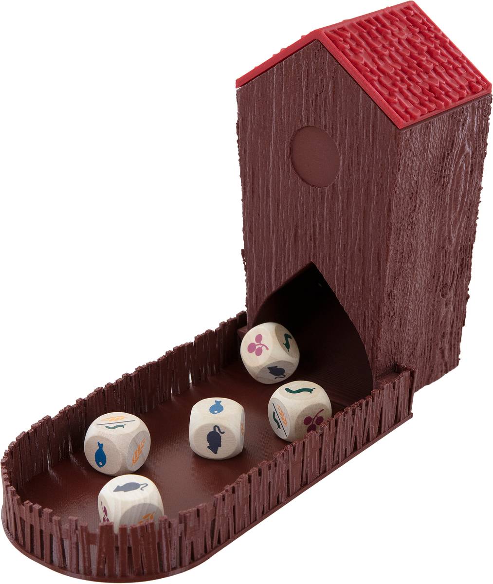 Feldherr: Wieża do kości (dice tower) - Na skrzydłach smoków (Wyrmspan)
