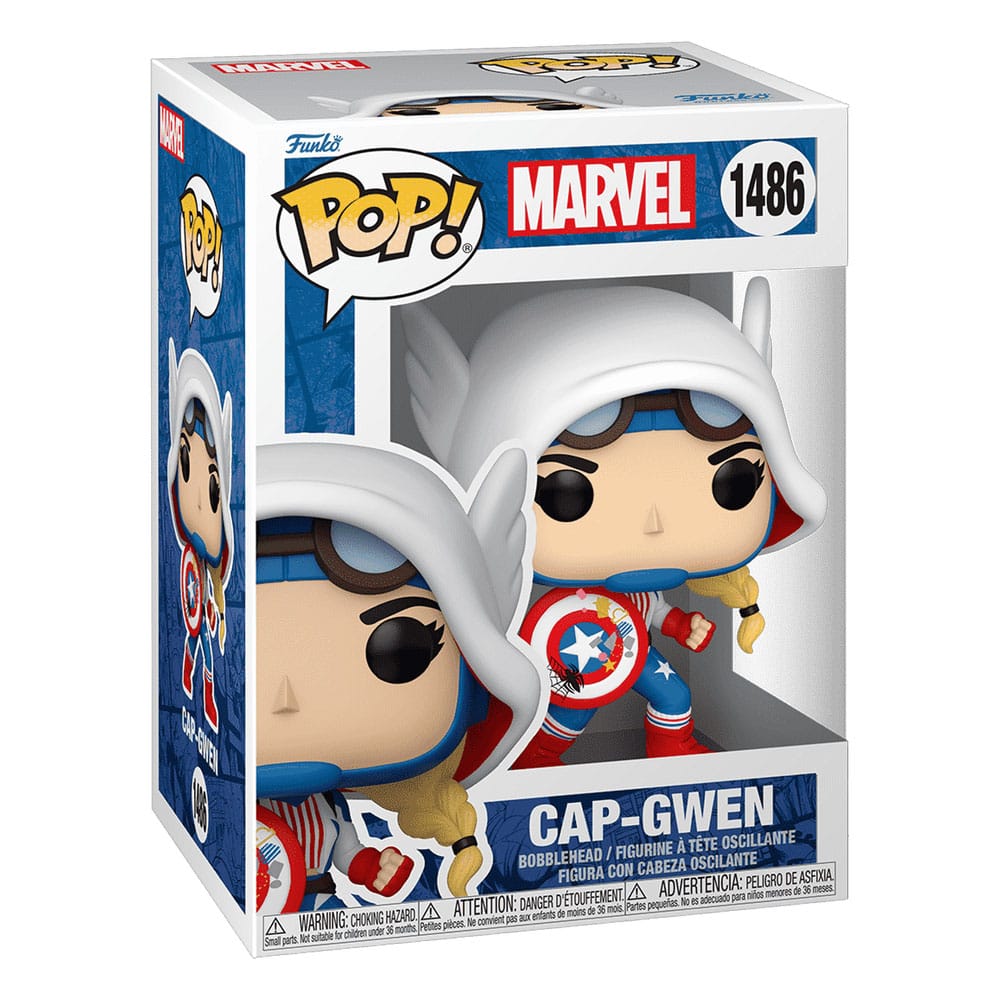 Funko POP Marvel: Cap-Gwen