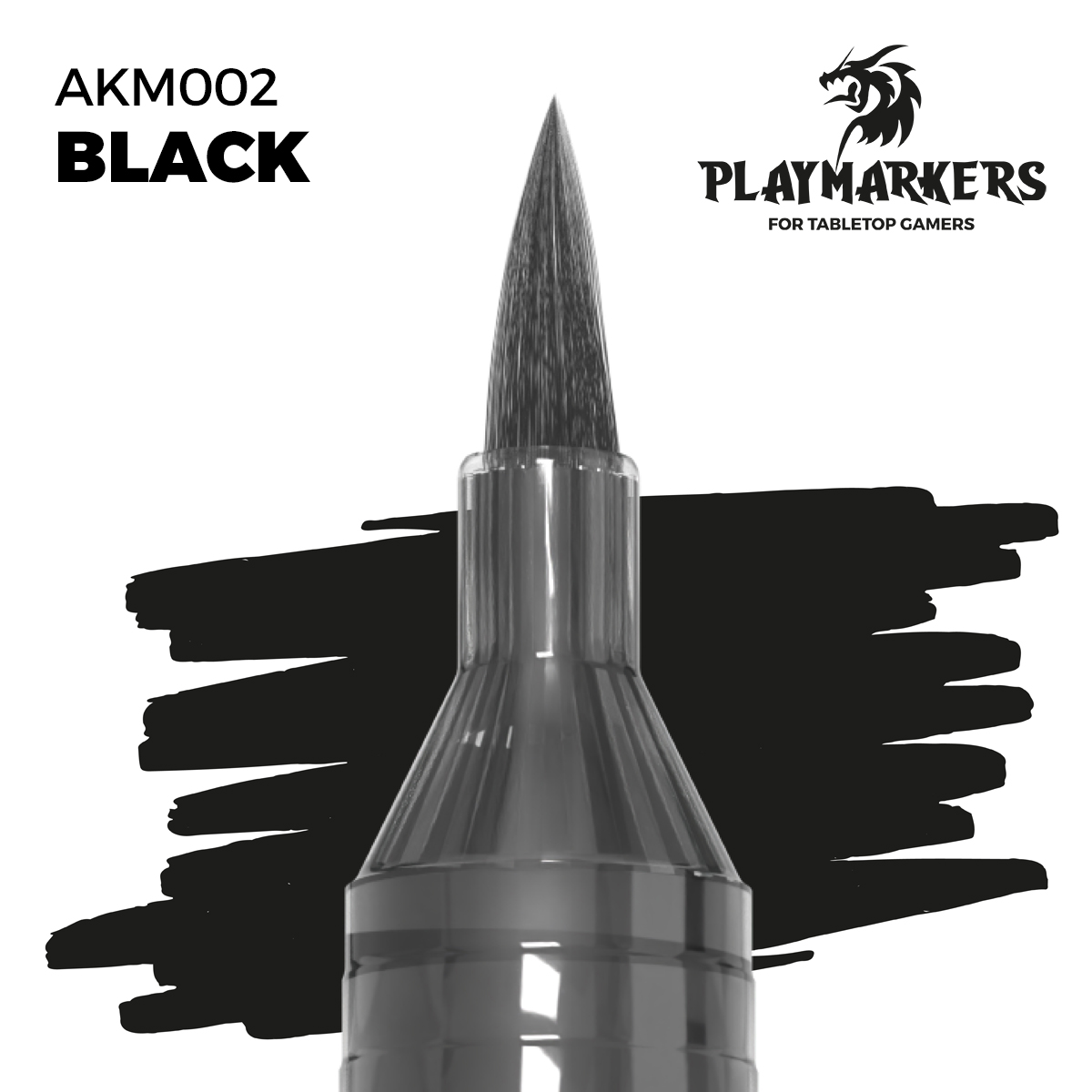 AK Interactive Playmarker - Black