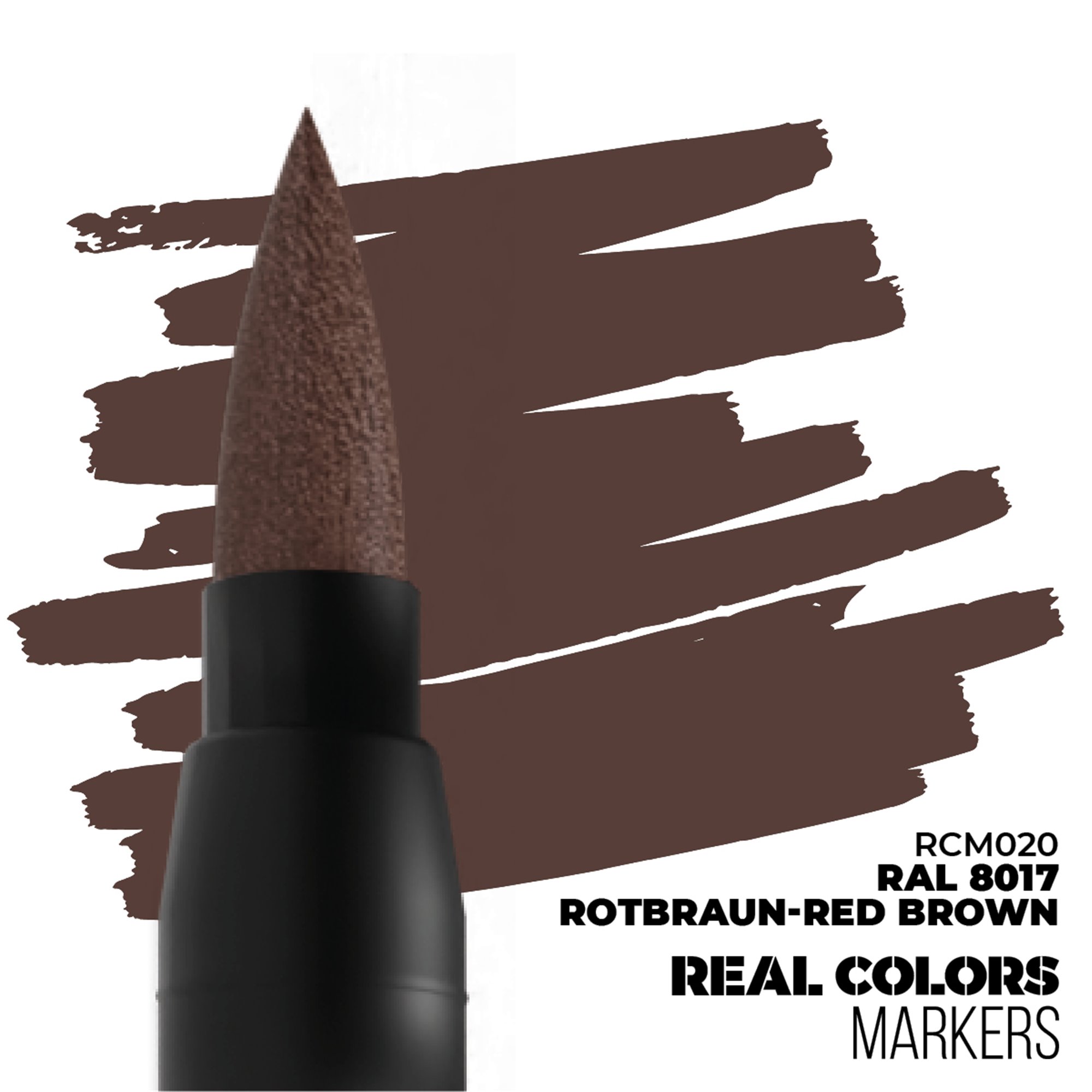 AK Interactive MarkerRCM-020 Rotbraun-Red Brown RAL8017