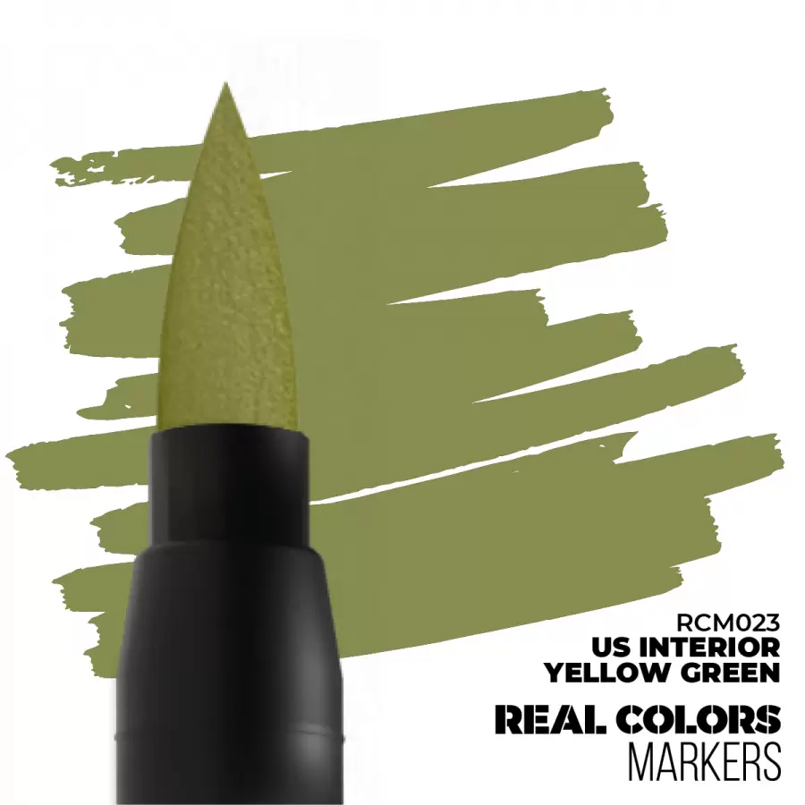 AK Interactive MarkerRCM-023 US Interior Yellow Green