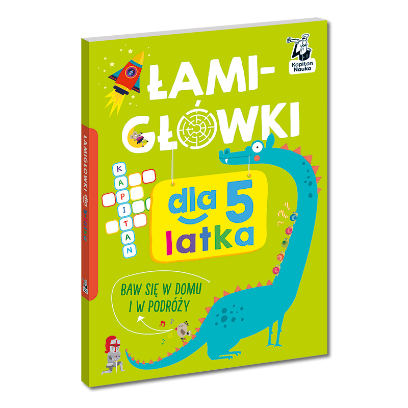 Kapitan Nauka: Łamigłówki dla 5-latka