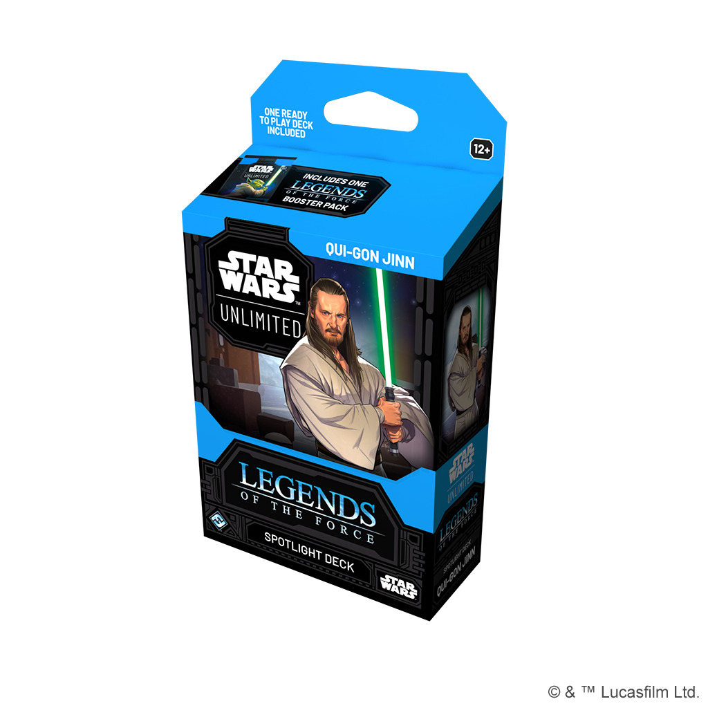 Star Wars: Unlimited - Legends of the Force - Spotlight Deck - Qui-Gon Jinn