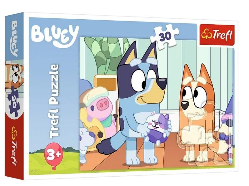 Puzzle 30 Z Bluey zawsze jest wesoło