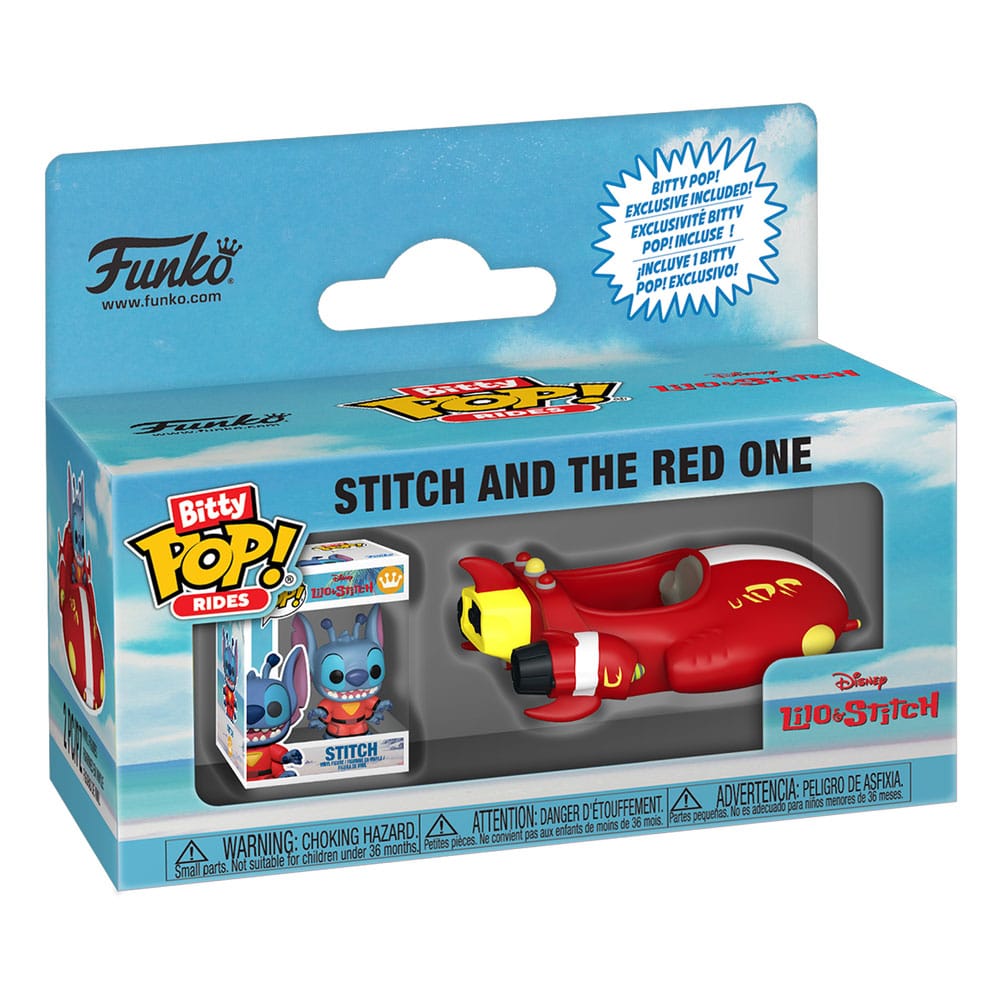 Funko Bitty POP Lilo & Stitch: Stitch and The Red One