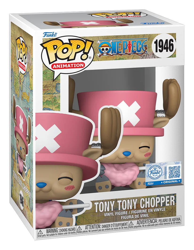 Funko POP One Piece: Tony Tony Chopper with Cotton Candy