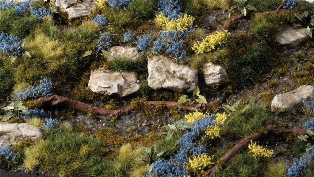 Gamers Grass: Bluebeard Flowers (6 mm)