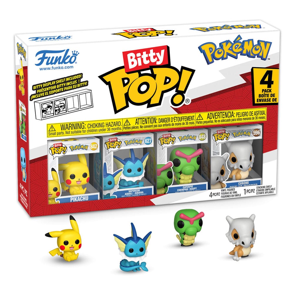Funko Bitty POP Pokémon: 4-Pack Series 1