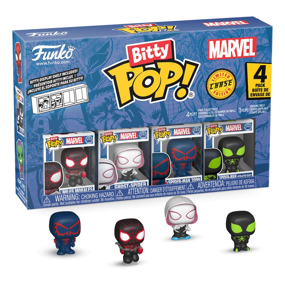Funko Bitty POP Spider-Man: 4-Pack Series 2