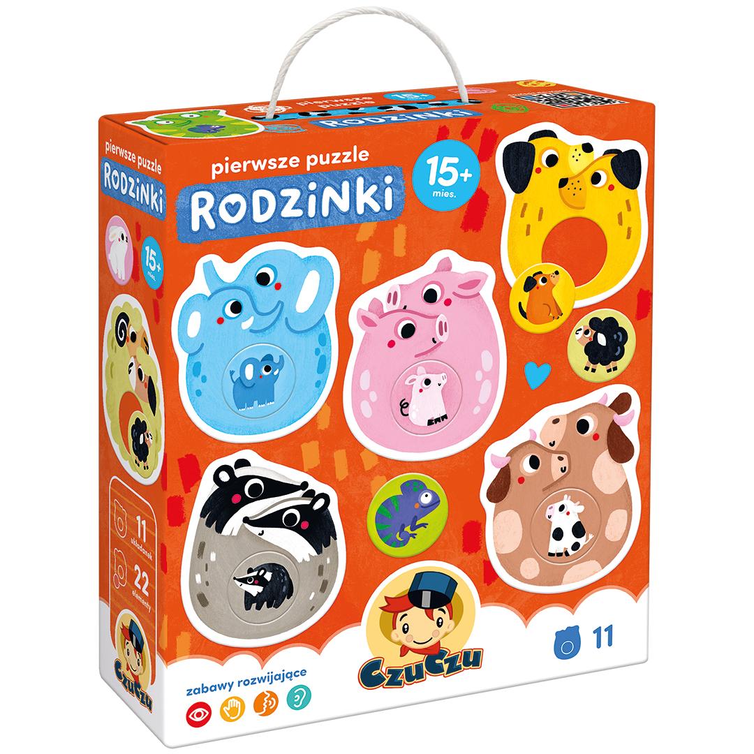 CzuCzu: Pierwsze puzzle - Rodzinki 15m+
