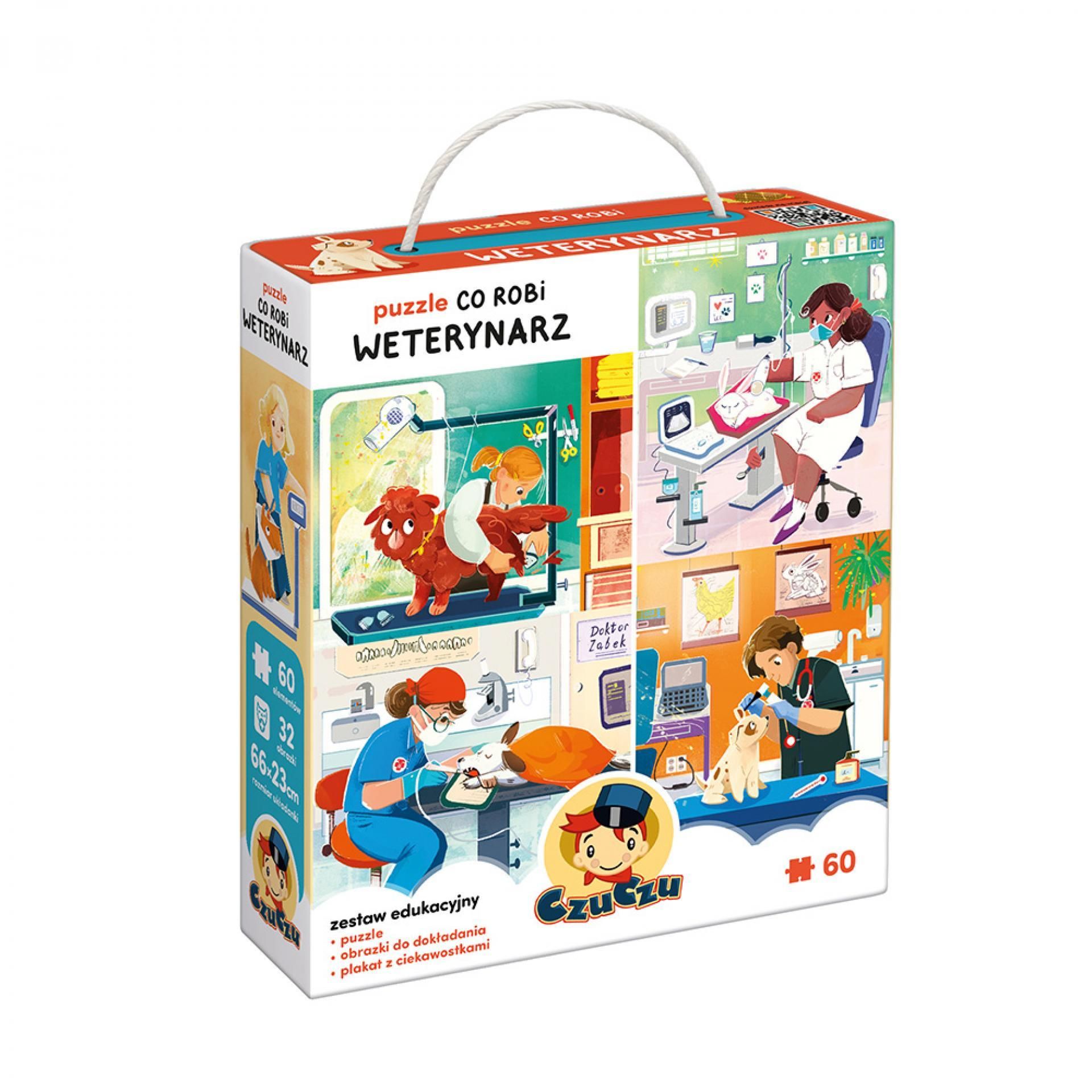 CzuCzu: Puzzle - Co robi weterynarz 4+
