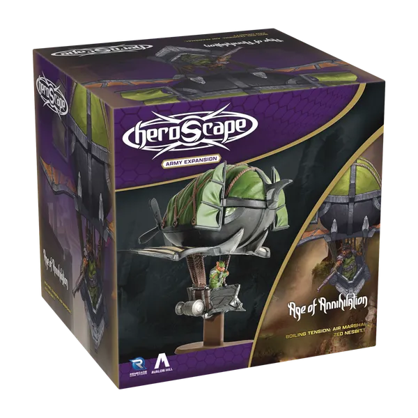 Heroscape: Air Marshal Zed Nesbitt Army Expansion