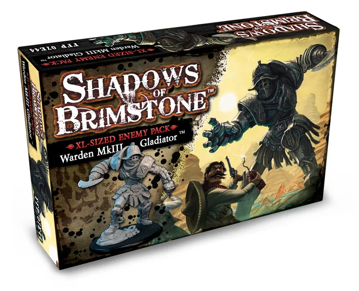 Shadows of Brimstone: XL Warden Mk III Gladiator Enemy Pack