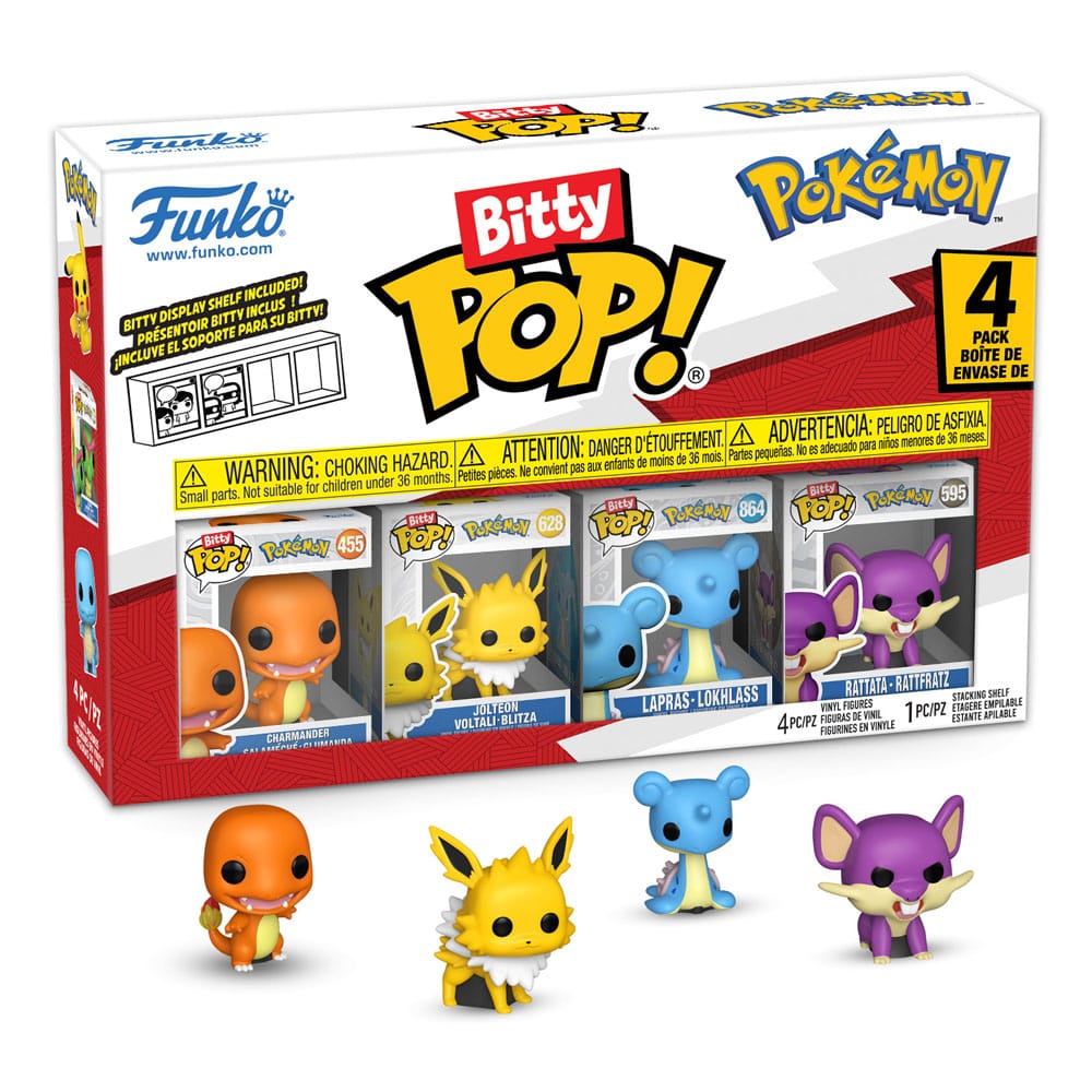 Funko Bitty POP Pokémon: 4-Pack Series 2