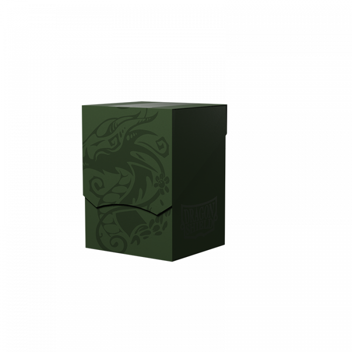 Dragon Shield Deck Shell Box - Forest Green/Black