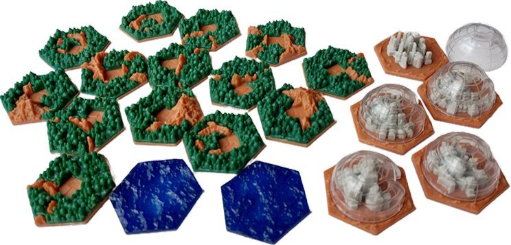 Terraformacja Marsa: Amazonis Planitia 3D Tiles
