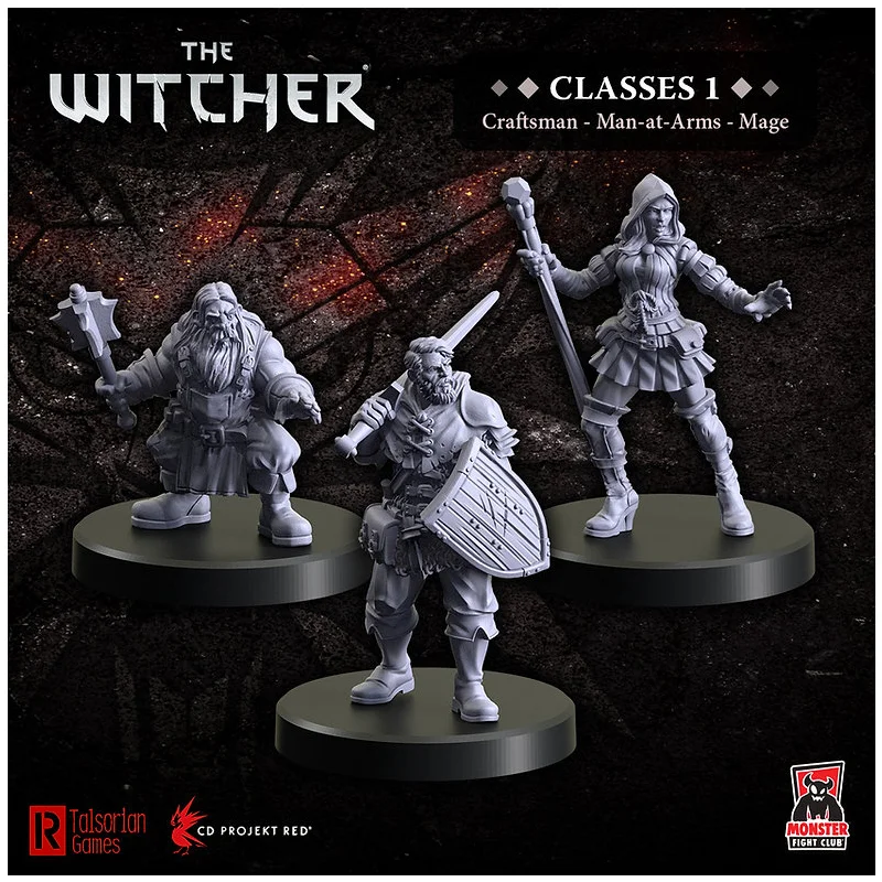 The Witcher RPG: Classes 1 - Craftsman, Man-at-Arms, Mage