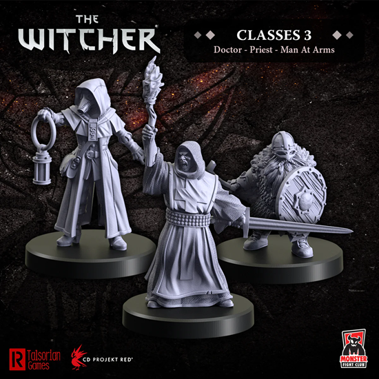 The Witcher RPG: Classes 3 - Doctor, Priest, Man at Arms