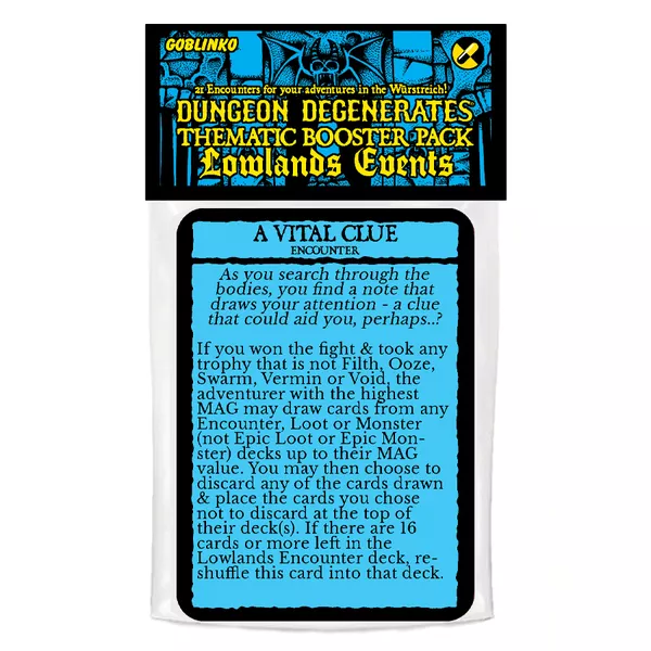 Dungeon Degenerates: Lowlands Events - Booster