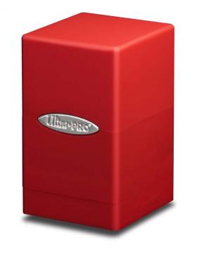 Ultra-Pro Satin Tower Deck Box red