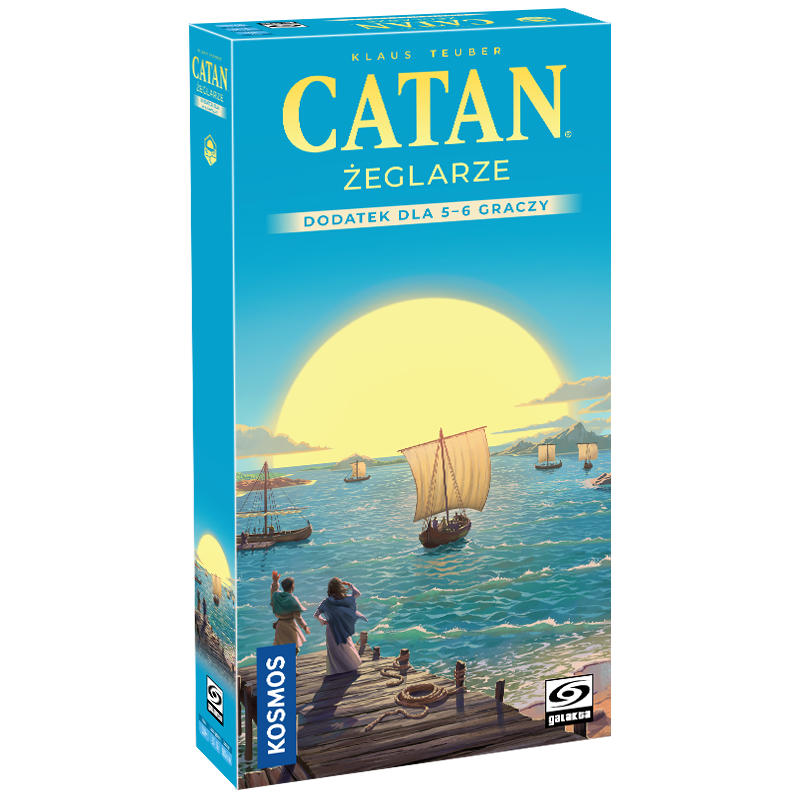 Catan - Żeglarze – Dodatek dla 5-6 graczy (edycja 2025)