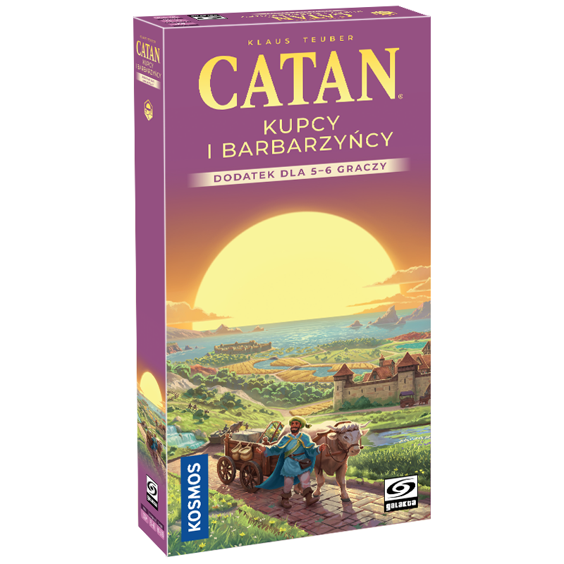 Catan - Kupcy i Barbarzyńcy – Dodatek dla 5-6 graczy (edycja 2025)