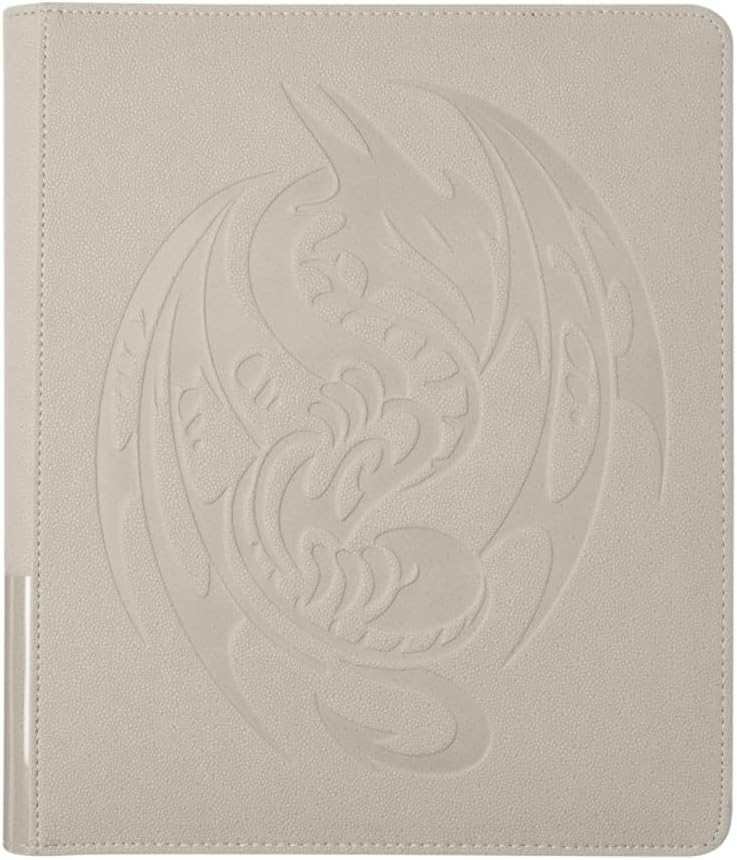 Dragon Shield: Card Codex Portfolio - Ashen White 360