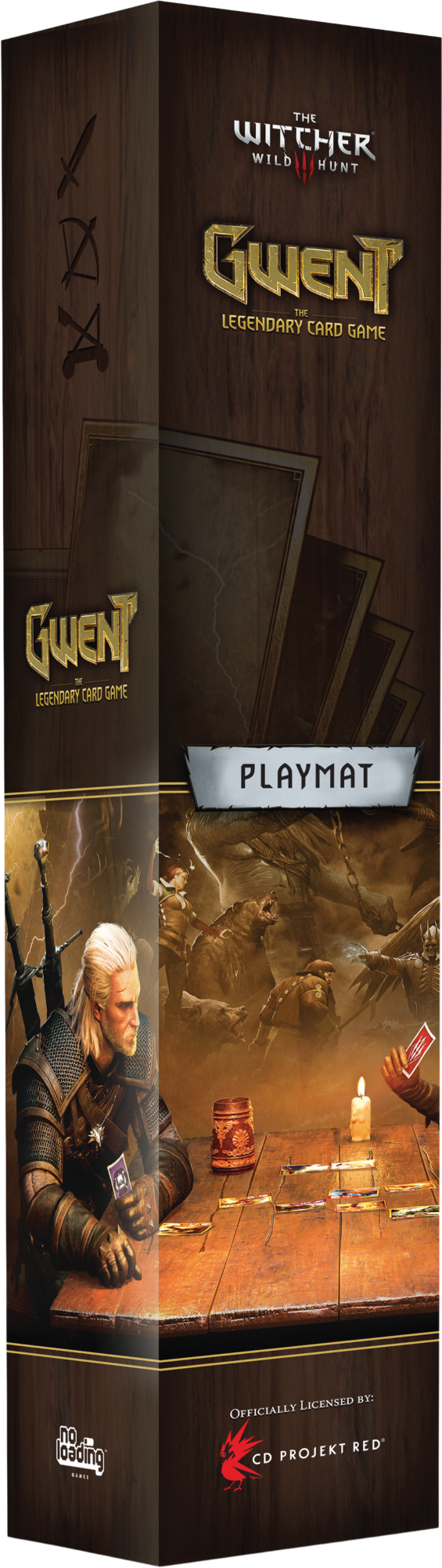 Gwint: Legendarna gra karciana - Playmat - Generic Wood