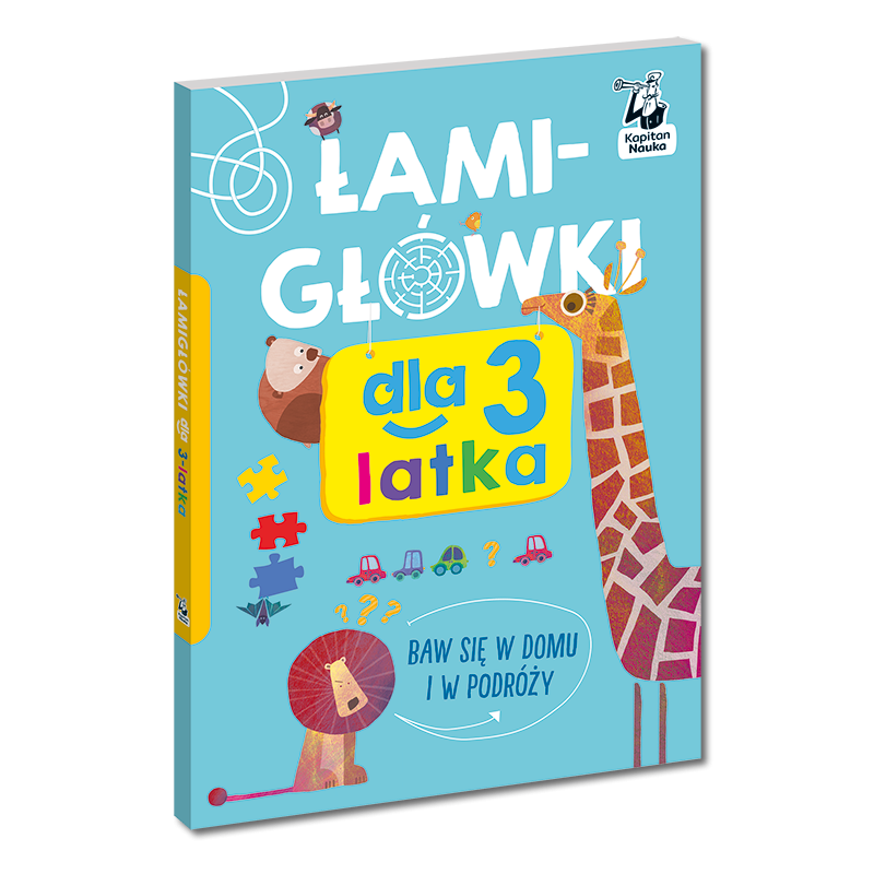 Kapitan Nauka: Łamigłówki dla 3-latka
