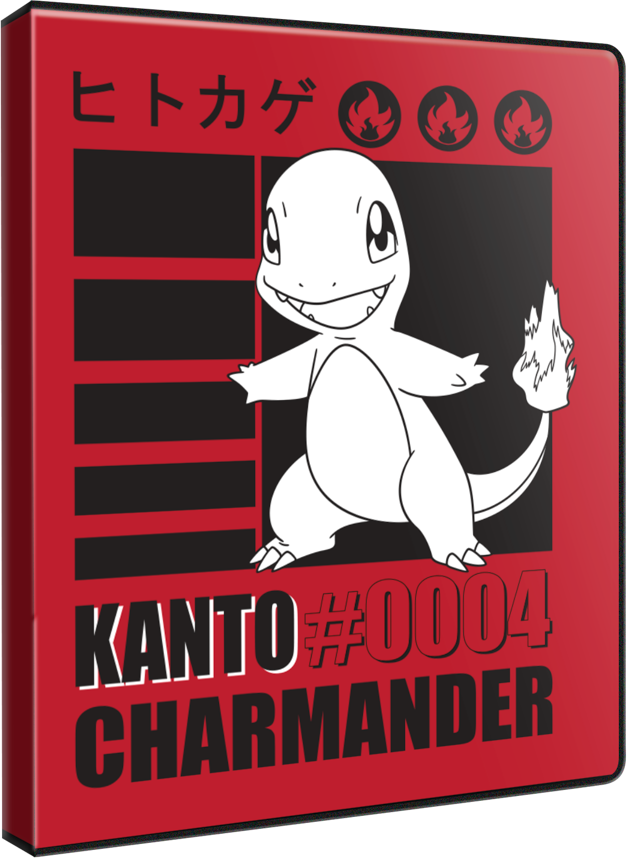 Klaser Ultra-Pro: Pokémon 4-Pocket Portfolio - Charmander