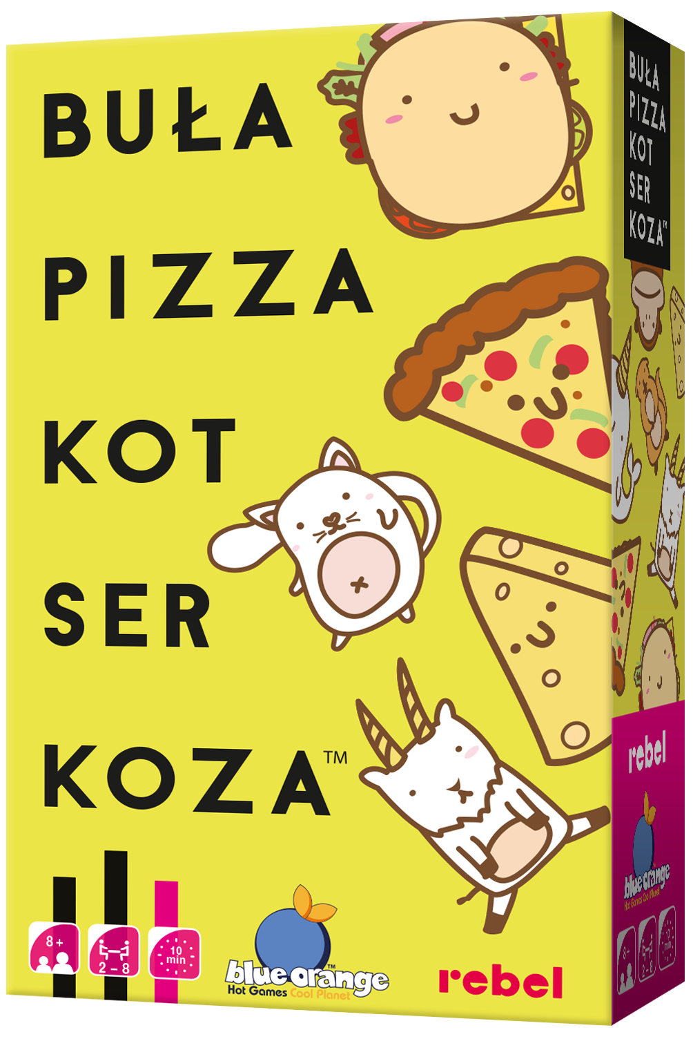 Buła Pizza Kot Ser Koza