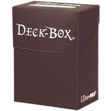 Ultra-Pro Deck Box brown