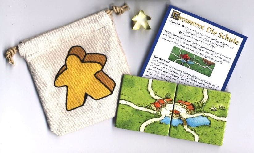 Carcassonne: The School (Die Schule)(1st edition)