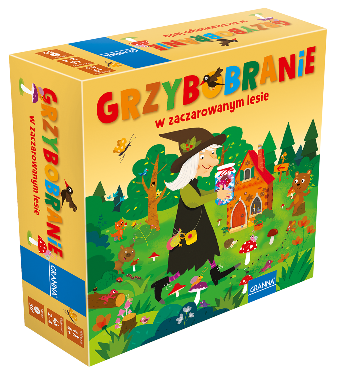 Grzybobranie w Zaczarowanym Lesie