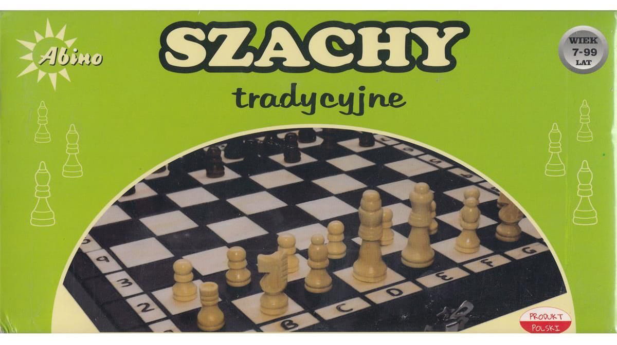 Szachy Tradycyjne Drewniane (27cm)