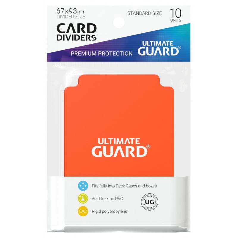 Ultimate Guard: Card Dividers - Orange