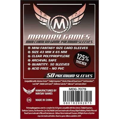 Koszulki na karty Mayday Mini Chimera Premium 43x65 mm 50 sztuk