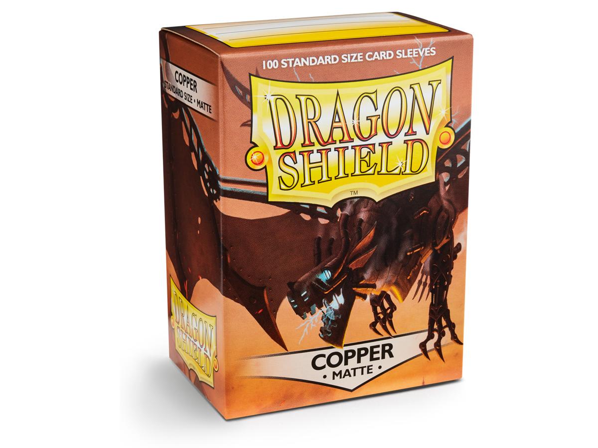 Koszulki na karty Dragon Shield Matte - copper - 100 sztuk